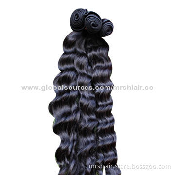 5A Peruvian Virgin Hair Loose Wave Extension, Unprocessed Virgin Curly Hair,No Shedding & Tangle